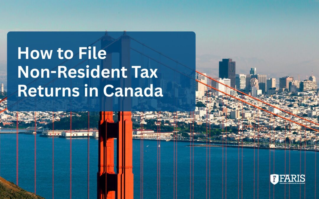 How to File Non-Resident Tax Returns in Canada