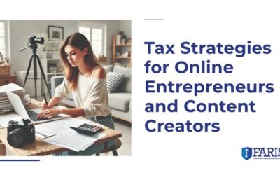 Tax Strategies for Online Entrepreneurs and Content Creators